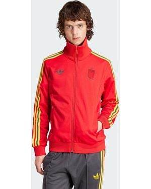 adidas Originals Belgium Beckenbauer Track Top - Red
