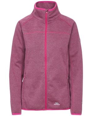 Trespass Ladies Tenbury Fleece Jacket - Purple