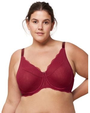 Triumph 10209644 Mirage Spotlight Minimiser Bra - Red