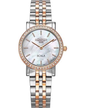 Roamer 976830-49-20-50 Ladies Scala Watch - Metallic