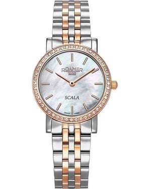 Roamer 976830-49-20-50 Ladies Scala Watch - Metallic