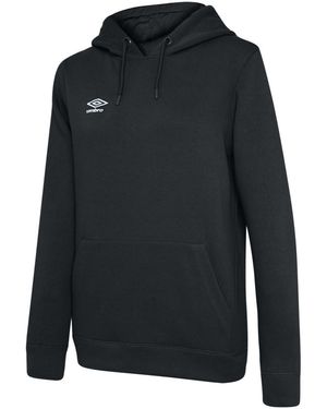 Umbro Ladies Club Leisure Hoodie - Black
