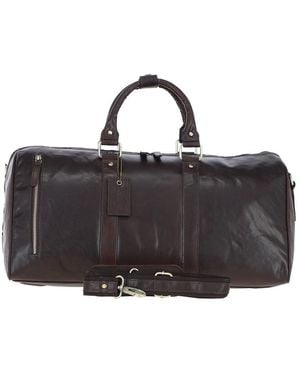 Ashwood Leather Classic Weekend Bag - Black