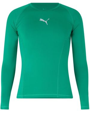 PUMA Liga Baselayer Tee Ls T-Shirt - Green