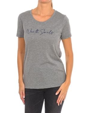 North Sails Short Sleeve T-Shirt 9024330 - Grey