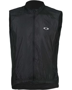 Oakley Jawbreaker Road Jersey Cycling Lightweight Vest - Black