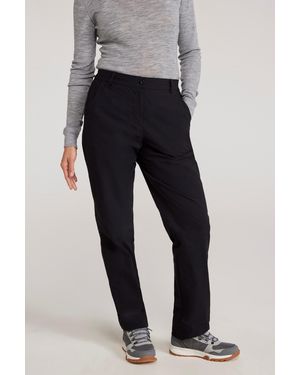 Mountain Warehouse 'Delta' Stretchy Trousers Sun Protection Quick Dry Trousers Polyamide - Blue