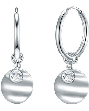 Eastside Stainless Steel Earring - White