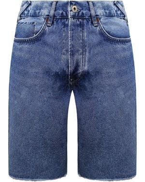 Pepe Jeans Relaxed Fit Belife Denim Shorts - Blue