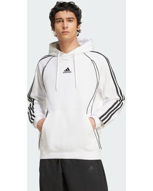adidas Adicolor Teamgeist Cut Line Hoodie - Grey
