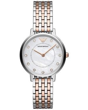 Emporio Armani Ar11094 Watch - Metallic