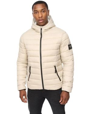Crosshatch Gattering Mve Jacket Nylon - Natural