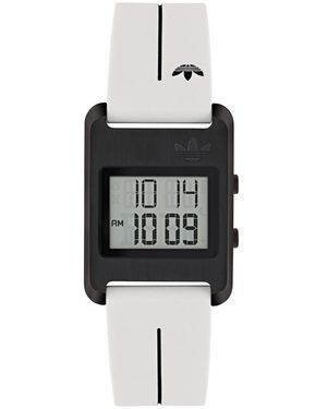 adidas Originals Retro Pop Three Watch Aost25536 Silicone - White