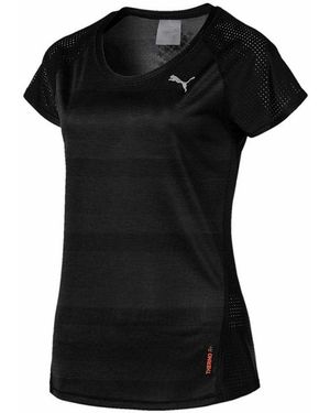 PUMA Thermo R+ Short Sleeve Round Neck T-Shirt 517449 01 - Black