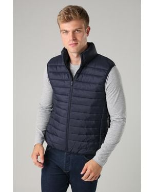 French Connection Superlight Puffer Gilet - Blue