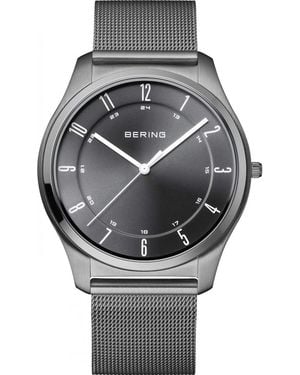 Bering Time 18340-377 Ultra Slim Watch - Grey