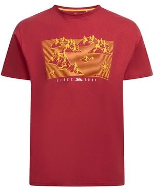 Trespass Manny T-Shirt (Claret) - Red