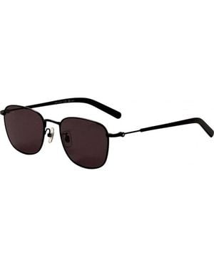 Montblanc Mb0392Sa 55 001 Sunglasses - Black