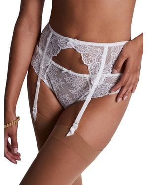 Aubade Danse Des Sens Suspender Belt - Brown