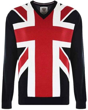 Lambretta Jack Jumper Pullover - Red