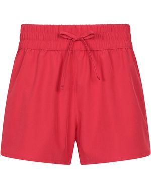 Mountain Warehouse Ladies Tide Quick Dry Shorts - Red