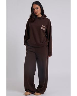 Urban Bliss Ub Wide Leg Jogger - Brown