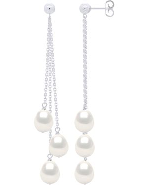 Ateliers Saint Germain Earrings Trio - White