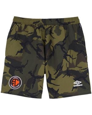 Umbro Addict Swim Shorts (Terrain) - Green