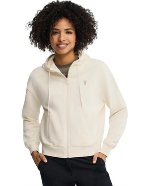 POLO CLUB Hoodie With Zipper Sweatshirt32 - White
