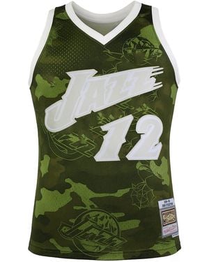 Mitchell & Ness Nba Utah Jazz 12 Stockton Swingman Jersey - Green