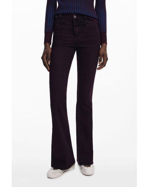 Desigual Flared Jeans - Blauw