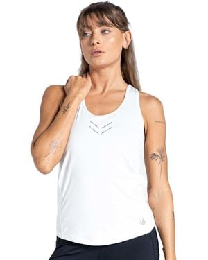 Dare 2b Crystallize Super Lightweight Wicking Vest - White