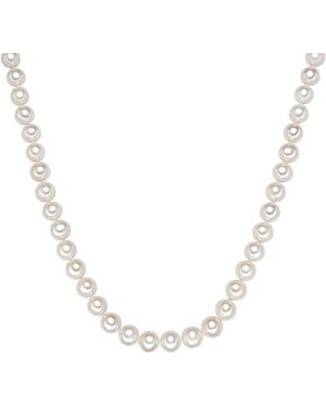 Valero Pearls Fresh Water Cultured Pearl(S) Necklace - Metallic