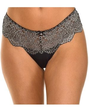 Wonderbra Microfiber Knickers With Lace Details W0Aqb - Grey