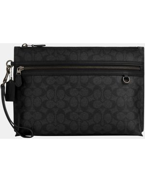 COACH Carry All Pouch - Black