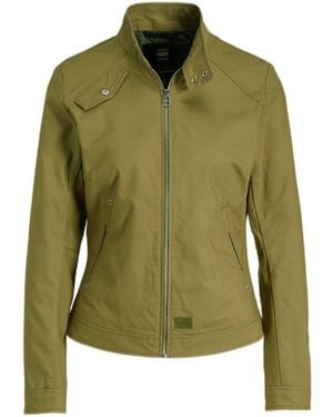 G-Star RAW G-Star Raw Jas Biker Jacket Wmn Groen - Green