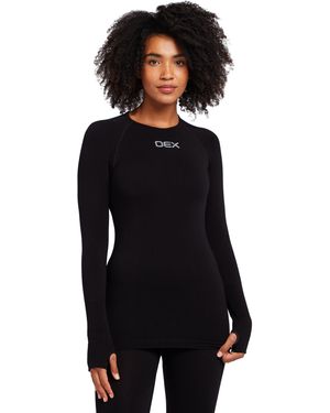 OEX Barneo Lightweight & Quick Drying Longsleeve Baselayer Top - Black