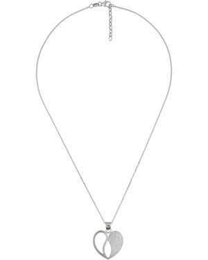 Orphelia 925 Sterling Chain With Pendant - Metallic