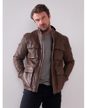 Lakeland Leather Strickton Jacket - Brown