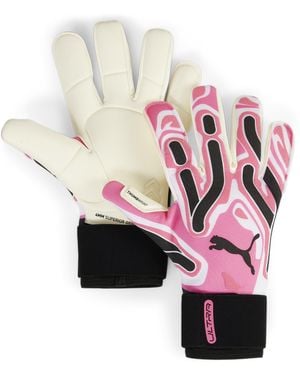 PUMA Ultra Ultimate Hybrid Goalkeeper Gloves - Pink