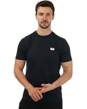 Weekend Offender Bridgetown Cotton Regular T-Shirt - Black
