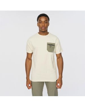 Duck and Cover Kematone T-Shirt - Natural