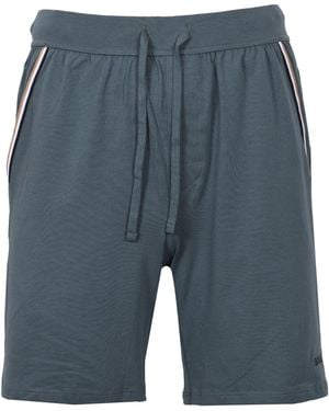 BOSS Unique Shorts Dark Cotton - Blue