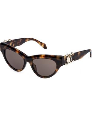 Just Cavalli Sjc109 53 0829 Sunglasses - Brown