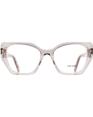 Prada Cats Eye Crystal Cold Mauve Pr18Wv - Brown