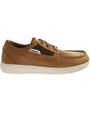 Musto Nautic Drift Shoes Leather - Brown