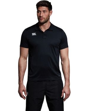 Canterbury Club Dry Polo Shirt - Black