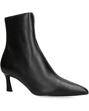 Steve Madden Leather Lulah 017 Boots - Black