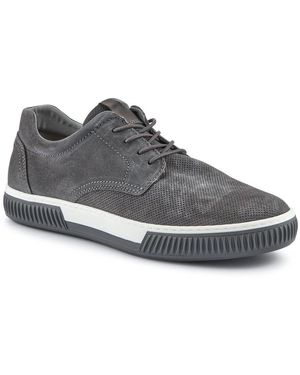 Jones Bootmaker Seaford Suede Trainers - Grey
