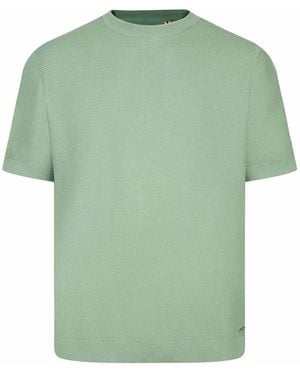 Luke 1977 Ford Knitted Cotton T-Shirt - Green